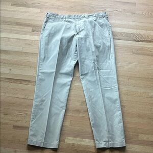 J. Crew Men's Light Tan Chinos, 38